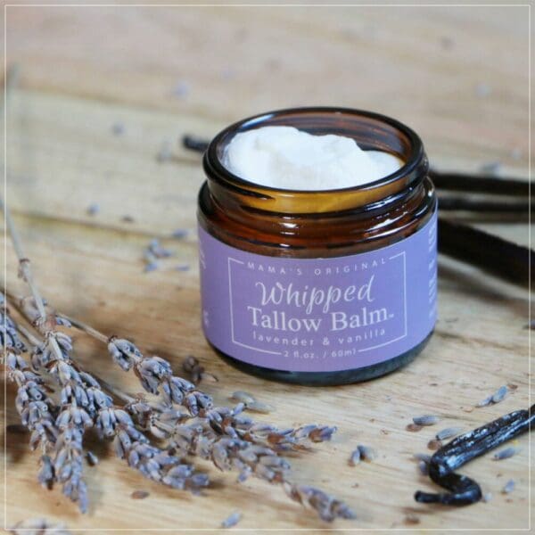 Handmade Whipped Tallow Balm - Lavender & Vanilla